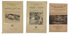 1930s Yellowstone, Grand Canyon, Grand Coulee National Park Circulars picture