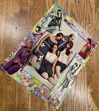 1960s Seventeen Magazine Vintage Fashion Collaged Ads ready to frame Groovy picture