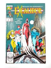 Marvel's Excalibur #1-3 Lot of 3 Captain Britain 1 Newsstand Ships Free & Fast picture
