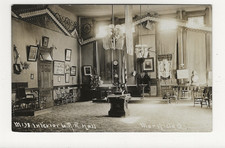 Outstanding Circa 1910 RPPC - Interior View of G.A.R. Hall, Mansfield, Ohio picture