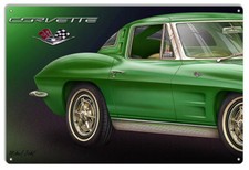 1963 GREEN CORVETTE 18