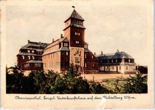 Oberwiesenthal, Erzgebirge. Accommodation House, Fichtelberg Germany Postcard picture