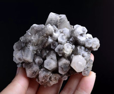 192g Natural Pink Fluorescence Columnar Panda Calcite Mineral Specimen/China picture