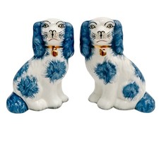Pair Of Staffordshire Style Dogs 5.5