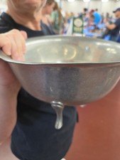 Antique 3-footed Bowl with Lip Vintage Stieff Pewter P80-15 with ATC Mark picture