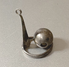 Rare 1939 Worlds Fair Trylon/Perisphere Charm: Sterling Stanhope; w/Clear Image picture