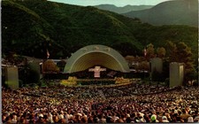 1947 Hollywood Bowl Easter Sunrise Service California Postcard picture
