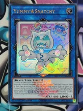 YUGIOH 26LP-EN005 Yummy ☆ Snatchy Ultra Rare STAMPED EMBLAZONED 1ST EDITION  picture