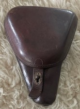 Vintage NAMBU 14 Leather Holster WWII WW2 picture