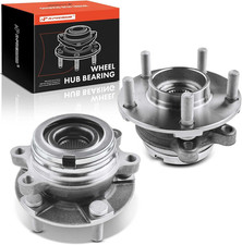 2 x Front Wheel Bearing and Hub Assembly with 5-Lug Compatible with Nissan picture
