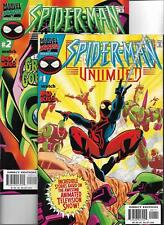 SPIDER-MAN UNLIMITED #1 #2 1999 NEAR MINT- 9.2 3595 GREEN GOBLIN picture