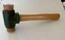 Vintage Garland Rawhide Mallet Hammer No. 1 Saco Me VG-Fine picture