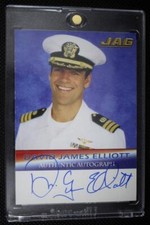 2006 TK Legacy JAG signature series Auto Card A1 David James Elliott picture