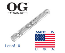 Lot Of 10 - 4'' The Original OG Chillum Made In USA - One Hitter picture