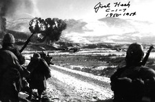 Joel Healy signed 4x6 photo Charlie Co., 1st Bat, 7th Mar Korean War COA LOOK picture