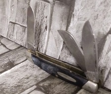 Buck 307 Wrangler Stockman Knife Made In USA 1972-86 4.25