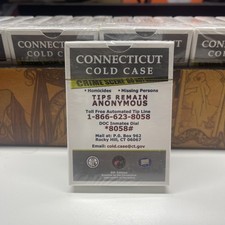 Connecticut Cold Case Playing Cards 5th Edition Unsolved CT Poker - BRAND NEW picture