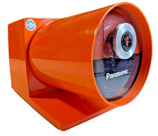 Vintage Mid Century Electric Pencil Sharpener Burnt Orange MCM Space Age JAPAN picture