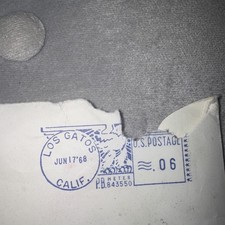1968 Signed Mickey Dolenz letter and envelope. picture