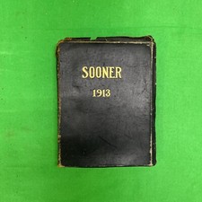 VERY RARE 1913 University of Oklahoma Sooner Yearbook OU #A picture