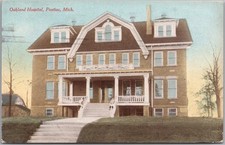 Vintage PONTIAC, Michigan Postcard 