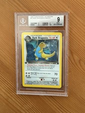 Pokemon TCG 2000 Dark Dragonite Holo Team Rocket 1st Edition 5/82 EN 70 HP picture