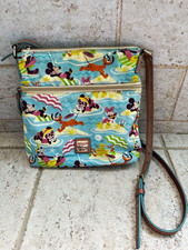Rare Retired Disney Dooney & Bourke Beaches Nylon Crossbody Bag Aulani Fab 5 picture