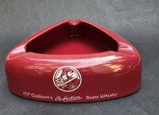VINTAGE WADE McCALLUM's SCOTS WHISKY CERAMIC BAREWARE ASHTRAY MADE IN ENGLAND picture