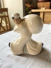 The Seaman's Bank For Savings Sailor WWII Coin Bank 5.5” Tall, McCoy Pottery picture