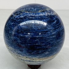 Blue Sodalite Ball Sphere Healing Crystal Natural Gemstone Quartz Stone 7.58LB picture