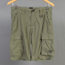 Boys Large Official BSA Boy Scout Cub Scout Centennial Shorts ~ Green     -0598 picture