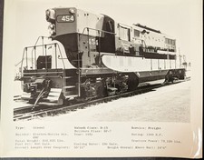 ***VINTAGE 1951 WABASH RAILROAD DIESEL LOCOMOTIVE 8