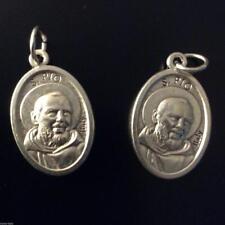 San Padre Pio 2x Medals - w/ 2Nd Class Free Relic St. Father Pio -Medal Pendant picture