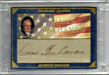 2025 A Word from POTUS JAMES BUCHANAN Cut Signature Auto Autograph Card #3/4 picture