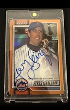 Topps 2026 Topps Chrome Jerry Seinfeld auto Autograph TCA-JS #10/25 picture