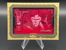 1 of 1 CYCLOPS 1/1 Superfractor Sentinel Scan 2025 Topps Finest X-Men 97 Marvel picture