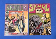 SKULL COMICS #2 & #3 UNDERGROUND COMIC LOT**LEATHER NUN, CORBEN**1970**VF+ 8.5** picture