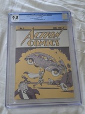 Action Comics #1 CGC 9.8 Ultimate Gold Foil Edition LTD 300  Homage picture