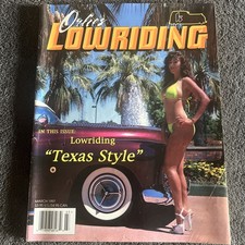 Vintage ORLIE'S LOWRIDING MAGAZINE MARCH 1997 Lowriding “Texas Style” Issue picture