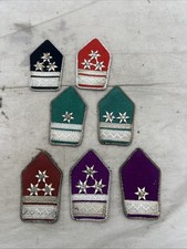 Austrian Army Officer Bullion Collar Tab / Rank Lot (KK502 picture