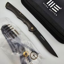 We Knife Scamp Folding Knife Black Titanium Handles Slip Joint S35VN Blade 905B picture