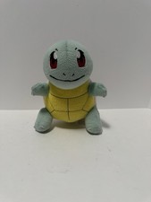 2016 Nintendo Tomy XY Evolutions Pokemon SQUIRTLE 7” Collectible Plush Toy picture