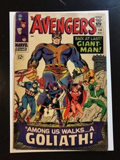 Avengers #28. VG 4.0. Captain America. Goliath. 1st App the Collector. 1966. picture