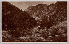RPPC 1923 Aberglaslyn Pass Wales Snowdonia Real Photo Vintage Postcard picture