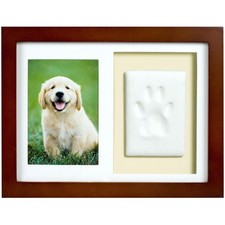 tiny ideas Paw Print Keepsake Impression Kit, No Mess Pet Clay Paw Print Mold... picture