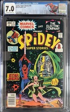 Spidey Super Stories #31 CGC 7.0💥Star Wars #1 Homage 👀 Custom Label 🕷️🕸️ picture