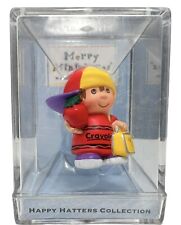 Vintage Hallmark Merry Miniatures Happy Hatters Collection Crayola Booker Beanie picture
