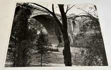 Vintage WWII Era B&W Photo - Bridge Luxembourg City, 8x10” picture