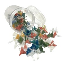100 Pieces Jacks Glass Pipe Screens Reusable & Heat Resistant - 6mm to 9mm picture