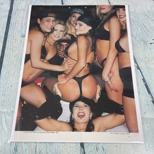 1999 Sexy Lady Legs Hot Body Biker Chics Vtg Print Ad/Poster Pinup Magazine Page picture